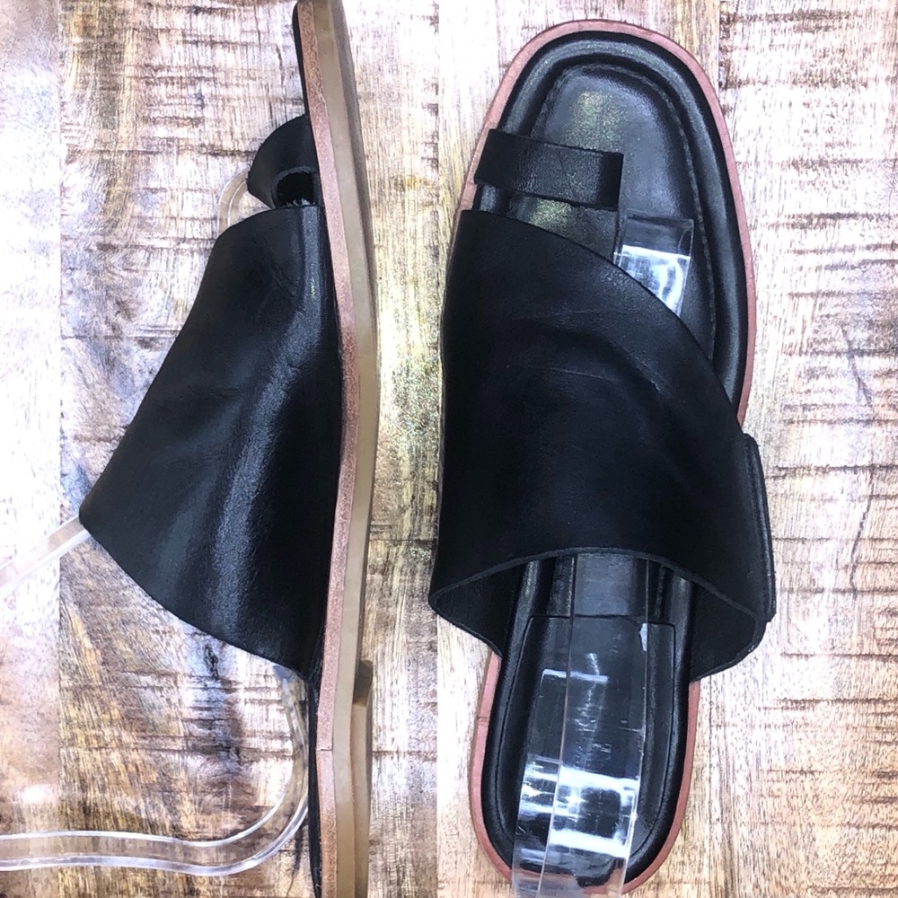 3.1 Phillip Lim Black Leather Sandal